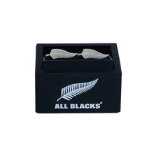 Load image into Gallery viewer, All Blacks Silver Fern Cufflinks
