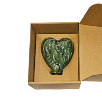 Load image into Gallery viewer, Kiwi Ceramic Heart