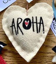 Load image into Gallery viewer, Handmade Felt Aroha Hearts