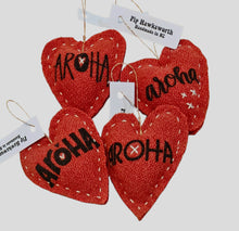 Load image into Gallery viewer, Handmade Felt Aroha Hearts