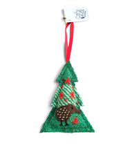 Load image into Gallery viewer, Kiwis In Trees & Baubles - Handmade Christmas Decorations