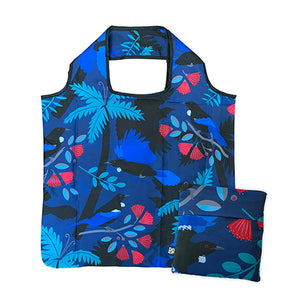 Reusable Bags - NZ Birds and Flowers by DQ