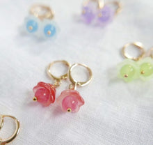 Load image into Gallery viewer, Sun Flower Drop Earrings by Hydrangea Ranger