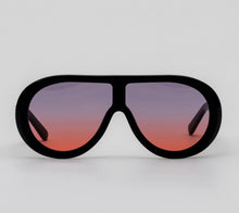 Load image into Gallery viewer, Happy To Sit On Your Face Sunglasses - Scuba Light Saber and Noir