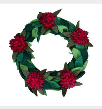 Load image into Gallery viewer, Felt Pohutukawa Wreath