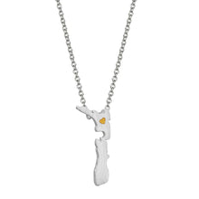 Load image into Gallery viewer, New Zealand Islands Pendant and Earrings by Little Taonga