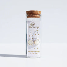 Load image into Gallery viewer, Mother of Pearl Matariki Earrings and Pendant by Little Taonga
