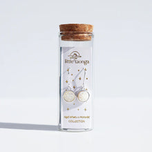 Load image into Gallery viewer, Mother of Pearl Matariki Earrings and Pendant by Little Taonga