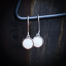 Load image into Gallery viewer, Mother of Pearl Matariki Earrings and Pendant by Little Taonga