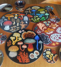 Load image into Gallery viewer, Mushroom Placemats by Tanya Wolfkamp