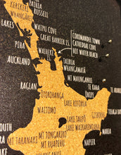 Load image into Gallery viewer, NZ Map Corkboard with Pins