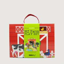 Load image into Gallery viewer, Wooden Farm Scene Play Set