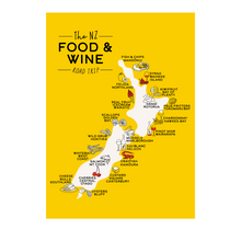 Load image into Gallery viewer, Kiwi Map Tea Towels