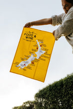 Load image into Gallery viewer, Kiwi Map Tea Towels
