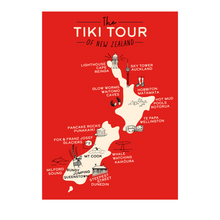 Load image into Gallery viewer, Kiwi Map Tea Towels