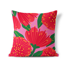 Load image into Gallery viewer, Bright Pohutukawa Cushion Covers