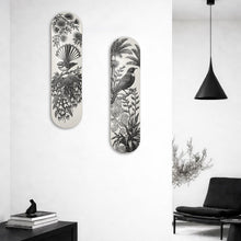 Load image into Gallery viewer, White SkateBoard Deck Art