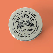 Load image into Gallery viewer, Hot Rub - pre and post exercise care.