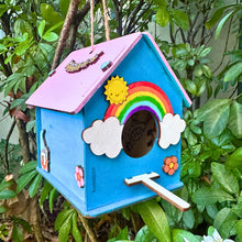 Load image into Gallery viewer, Rainbow Bird House - DIY Kit