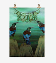 Load image into Gallery viewer, Kathryn Furniss Birds of New Zealand Tea Towels