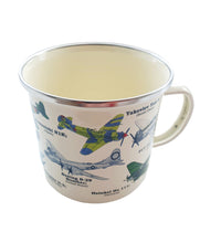 Load image into Gallery viewer, Planes Tin Cup