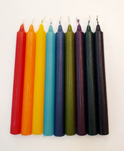 Load image into Gallery viewer, Coloured Dinner Candles