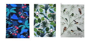 Native Birds & Plants on Tea Towels by DQ
