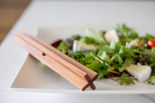 Load image into Gallery viewer, Interlocking Wooden Salad Servers