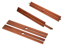 Load image into Gallery viewer, Interlocking Wooden Salad Servers