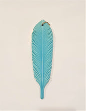 Load image into Gallery viewer, Kotare (Kingfisher) Feather by Michelle Bow