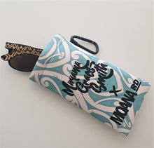 Load image into Gallery viewer, Sunglasses with kowhaiwhai patterned arms by Miriama Grace-Smith.