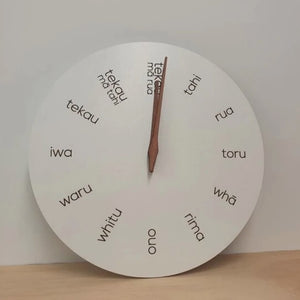 Te Reo Clocks