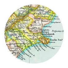 Load image into Gallery viewer, Vintage New Zealand Map Placemats