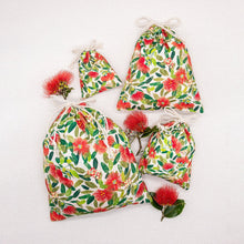 Load image into Gallery viewer, Pohutukawa Produce Bags - set of 4