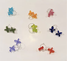 Load image into Gallery viewer, Coloured Frangipani Earrings