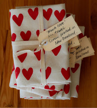 Load image into Gallery viewer, Much Love, Big Love & Aroha Tea Towels by Tuesday Print