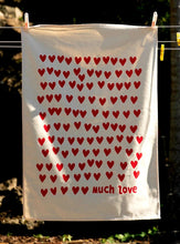 Load image into Gallery viewer, Much Love, Big Love & Aroha Tea Towels by Tuesday Print