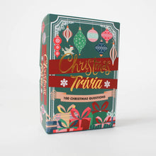Load image into Gallery viewer, Christmas Trivia Questions - 100 boxed questions