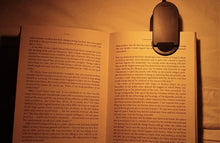 Load image into Gallery viewer, Amber Book Light - this is the best book light!