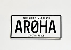 Kiwiana Number Plate Magnets