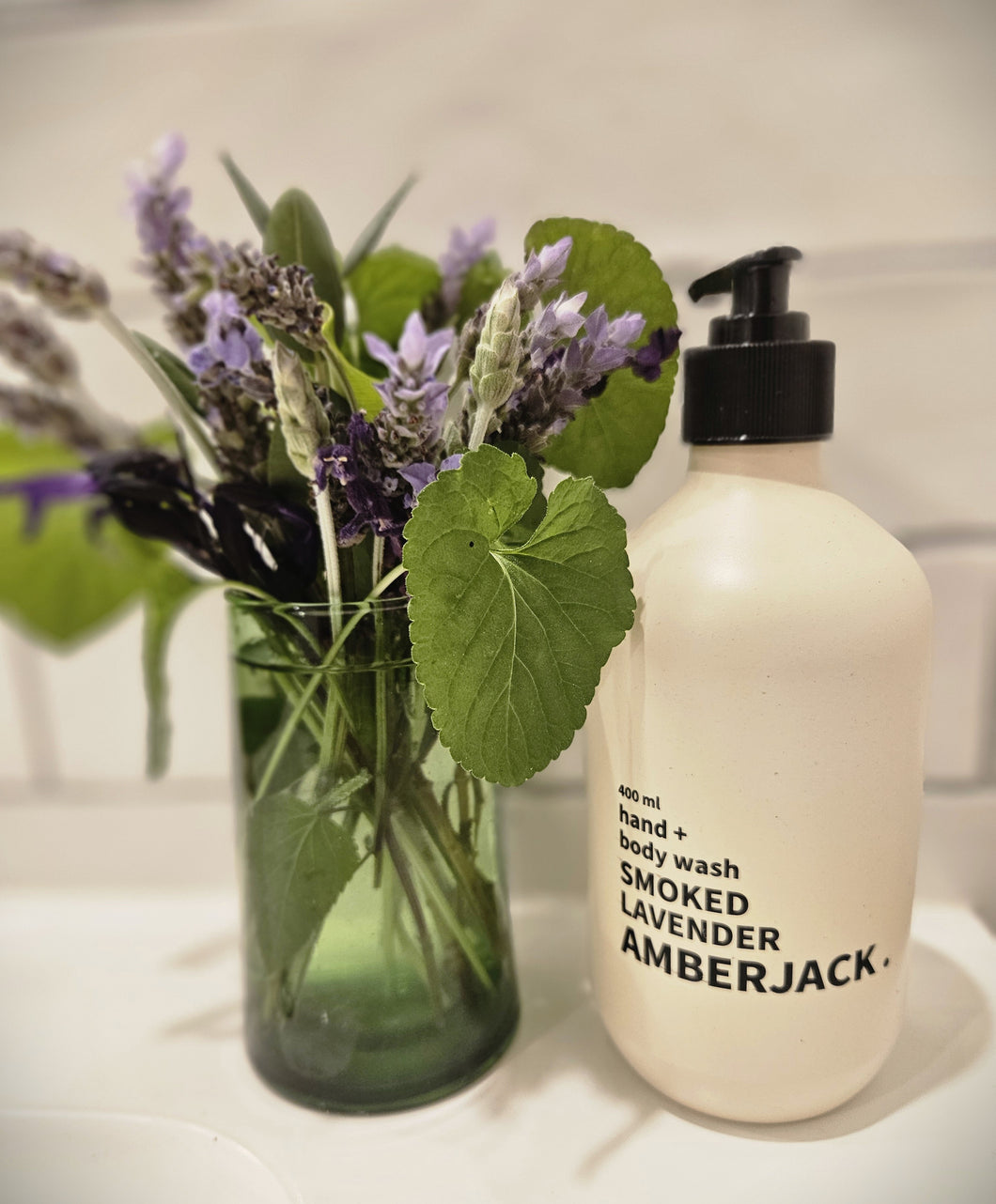 Amberjack Smoked Lavender Hand and Body Wash