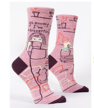 Load image into Gallery viewer, Funny Blue Q Women's Socks

