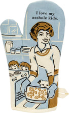 Load image into Gallery viewer, Funny Oven Gloves by BQ
