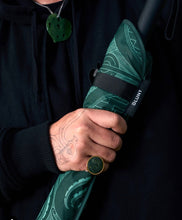 Load image into Gallery viewer, Graham Tipene Blunt Umbrella - Pounamu Te Reo Model
