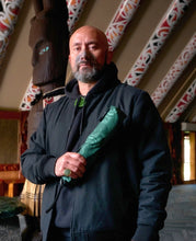 Load image into Gallery viewer, Graham Tipene Blunt Umbrella - Pounamu Te Reo Model

