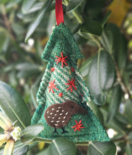 Load image into Gallery viewer, Kiwis In Trees &amp; Baubles - Handmade Christmas Decorations
