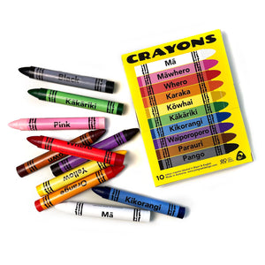 Te Reo Crayons