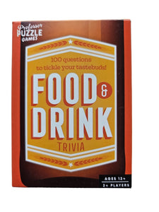 Food and Drink Mini Card Quiz