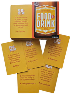 Food and Drink Mini Card Quiz