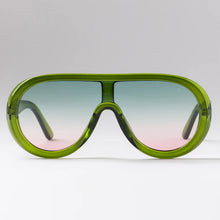 Load image into Gallery viewer, Happy To Sit On Your Face Sunglasses - Scuba Light Saber and Noir
